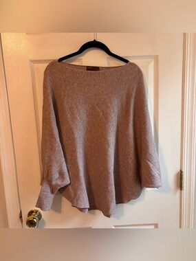 Kerisma Ryu Sweater S/M – Taupe/Mauve Oversized Dolman Knit